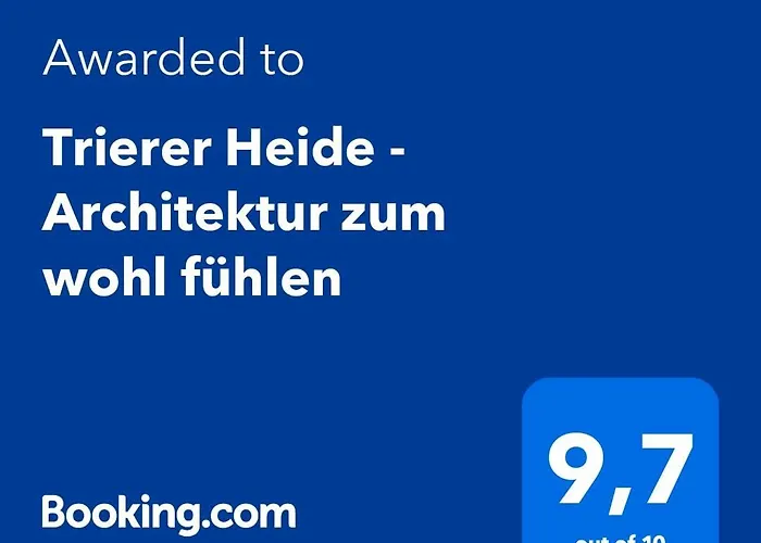 Villa Trierer Heide - Architektur Zum Wohl Fühlen Trier